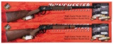 Two Boxed Winchester 9422 High Grade Lever Action Long Guns