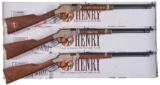 Three Boxed Henry Repeating Arms Lever Action Carbines