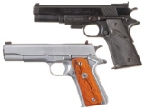 Two Upgraded Colt 1911/Government Model Semi-Automatic Pistols