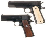 Two Colt Semi-Automatic Pistols and a Conversion Kit
