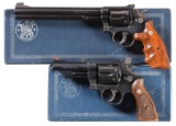 Two Boxed Smith & Wesson DA Revolvers