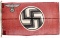 Four Nazi Style Flags and Banners