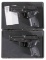 Two Tressitu TZ99 Semi-Automatic Pistols w/ Cases