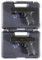 Consecutively Numbered Pair of Walther PPQ Semi-Automatic Pistol