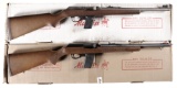 Two Marlin Semi-Automatic Carbines w/ Boxes