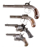 Four Handguns