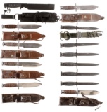 Group of Twelve Assorted Edged Weapons