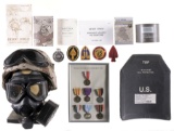 Group of Operation Desert Shield and Desert Storm Military Items