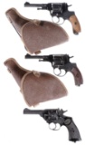 Three European Military DA Revolvers