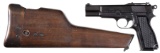 Inglis MK I* Semi-Automatic Pistol with Shoulder Stock