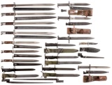 Group of Nineteen Assorted Edged Weapons