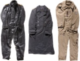 Two German Luftwaffe Style Jumpsuits and One Coat
