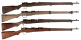 Four Japanese Military Bolt Action Rifles -A) Tokyo Kogyo Type 99 Rifle<BR>