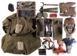 Group of Assorted Japanese Military Field Gear and Memorabilia