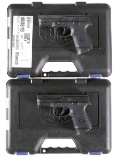 Two Fabrique Nationale FNS-9C Semi-Automatic Pistols w/ Cases