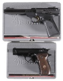 Two Browning Semi-Automatic Pistols w/ Cases