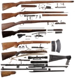 Large Group of Assorted Firearm Parts