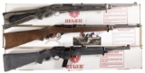 Three Ruger Semi-Automatic Carbines w/ Boxes