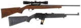 Two Ruger Semi-Automatic Carbines