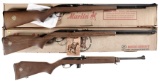 Three Marlin Semi-Automatic Rifles w/ Boxes