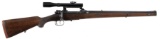 Eduard Kettner Bolt Action Mauser Rifle with Scope