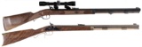 Two Modern Percussion Rifles