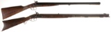 Two Contemporary Percussion Long Guns