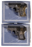 Two Smith & Wesson Model 61 Semi-Automatic Pistol w/ Boxes