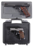 Two Semi-Automatic Pistols w/ Cases