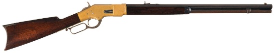 Outstanding Winchester Model 1866 Lever Action Rifle with Octago