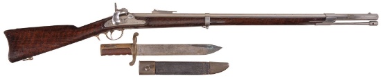 Whitney Model 1861 Navy Contract Percussion Rifle with Bayonet