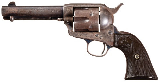 Desirable Antique Colt Single Action Army Revolver with Factory