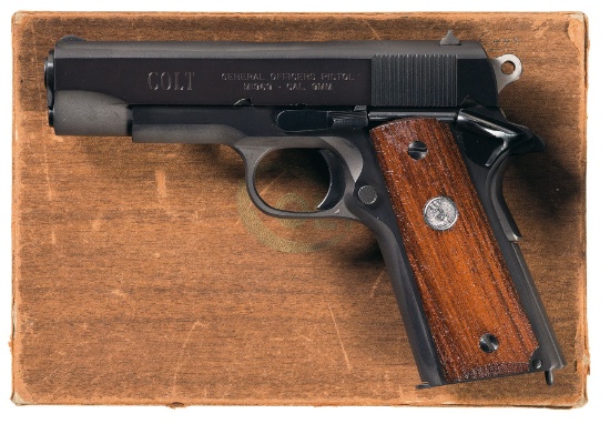 Colt Prototype 1969 GO Model Commander Pistol, w/Docs, Box