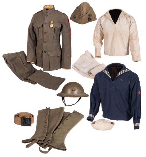 WWI USMC Corporal's Tunic and Pants