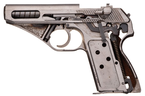 Rare Documented German Mauser Factory HSc Cutaway Pistol