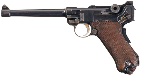 DWM 1906 Second Issue Navy Luger Military Semi-Automatic Pistol