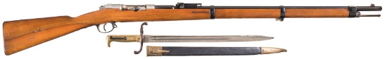 Danzig Model 71/84 Bolt Action Rifle with Bayonet