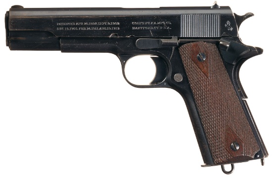 World War I Production Colt Government Model Pistol