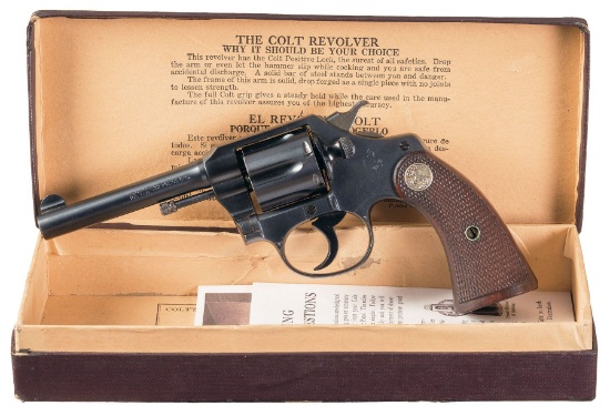 Colt Police Positive Double Action Revolver with Box