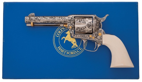 Class D Engraved Colt Single Action Army Revolver