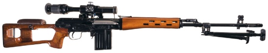 Norinco NDM86/Dragunov Rifle w/Scope, Accessories