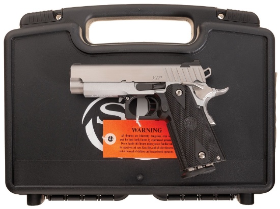 STI International VIP Semi-Automatic Pistol with Case