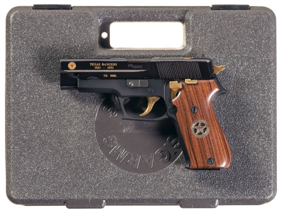 SIG Sauer Model P220 Texas Rangers 170th Anniversary Pistol