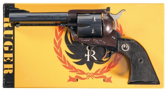 Ruger Old Model Flattop Blackhawk Revolver in 357 Magnum with Bo