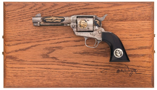 Cased John Wayne Commemorative Colt Single Action Army Revolver