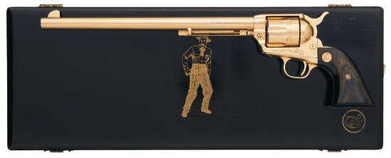 Cased Colt Wyatt Earp Buntline Special Commemorative Revolver