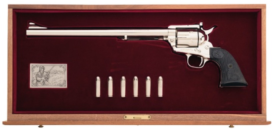 Cased Colt New Frontier Single Action Army Ned Buntline Revolver