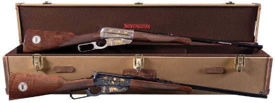 Matched Set of Winchester Model 1895 Theodore Roosevelt Safari