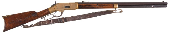 Winchester Model 1866 Rifle with Henry Patent Barrel Address