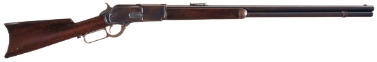 Winchester Model 1876 Rifle with Extra Length Barrel, Letter